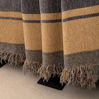 Sofa Cover Reversible Chenille Tiger Print Machine Washable