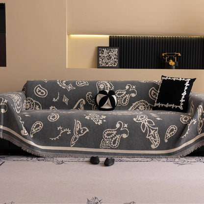 Sofa Cover Soft Chenille Drape-On Machine Washable