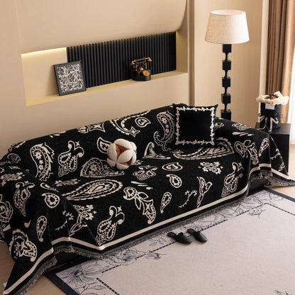Sofa Cover Soft Chenille Drape-On Machine Washable
