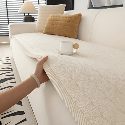 Sofa Cover Soft Polyester Non-Slip Pet Protection