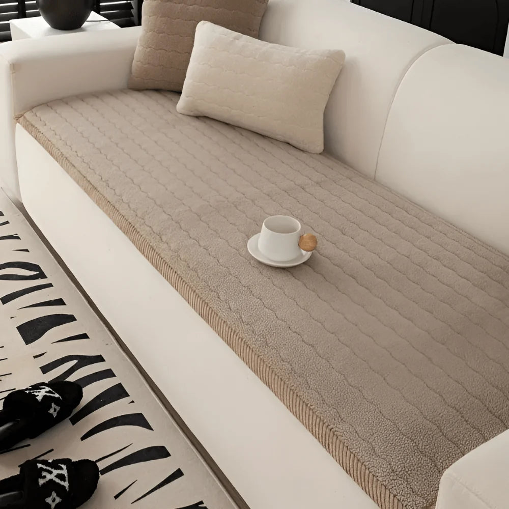 Sofa Cover Soft Polyester Non-Slip Pet Protection