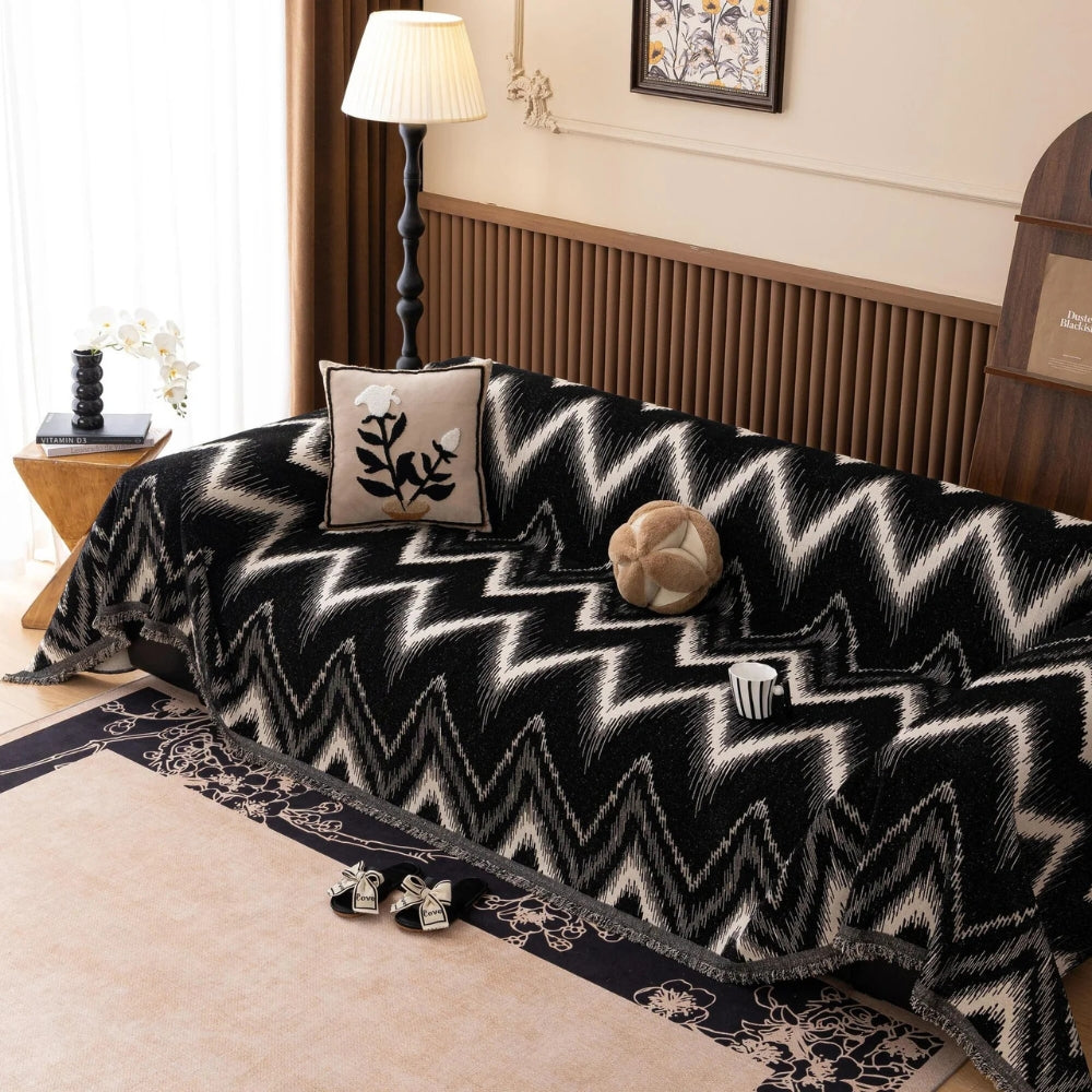 Sofa Cover Textured Chenille Pet-Friendly & Machine Washable