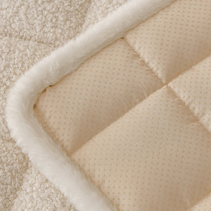Sofa Cover Thick Three-Layer Plush Microfiber Anti-Slip Backing