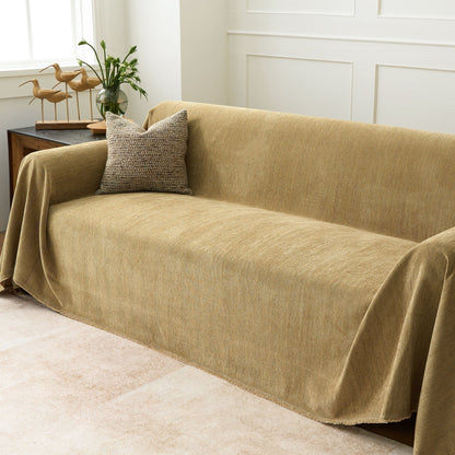 Sofa Cover Water-Repellent Pet-Resistant Herringbone Weave