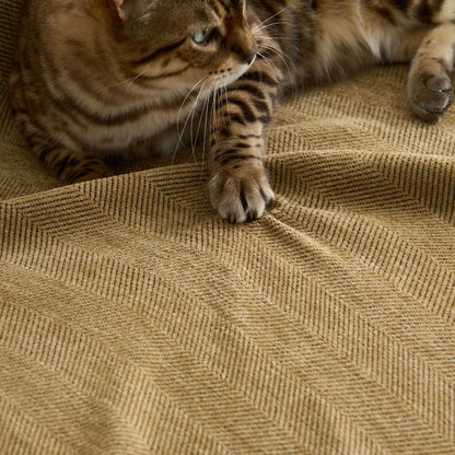 Sofa Cover Water-Repellent Pet-Resistant Herringbone Weave
