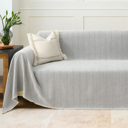 Sofa Cover Water-Repellent Pet-Resistant Herringbone Weave