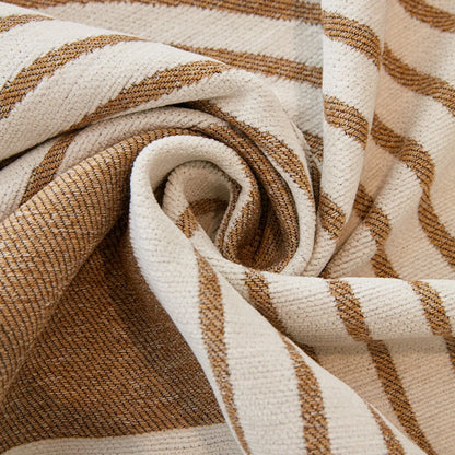 Sofa Cover Wavy Stripe Chenille Reversible