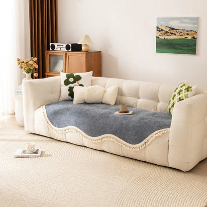 Sofa Cover Woven Chenille Reversible Non-Slip
