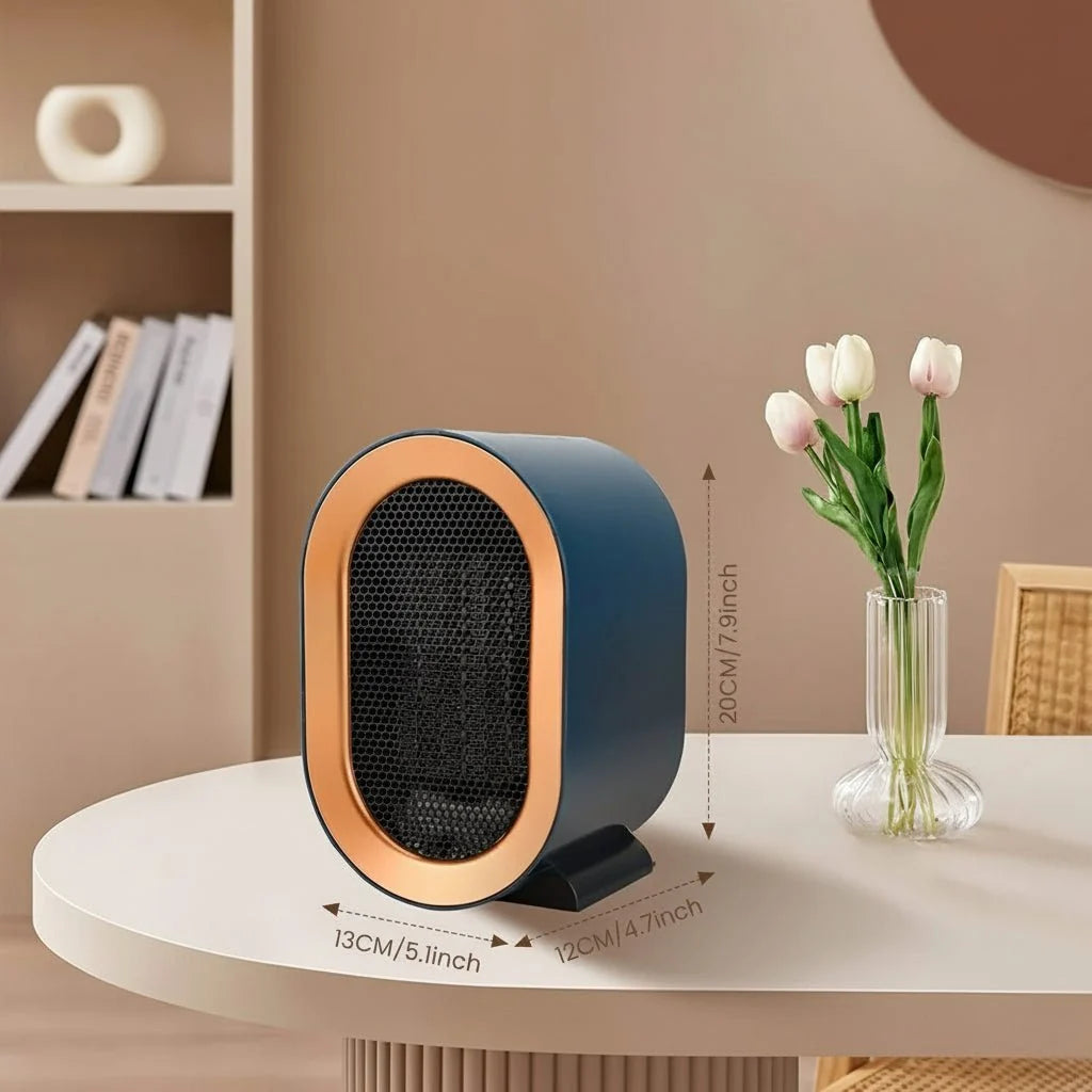 Space Heater Compact Ceramic Overheat Protection