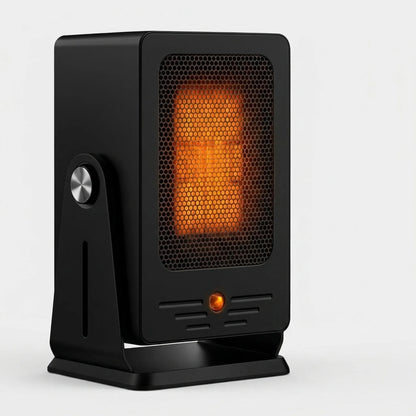 Space Heater Convection Fan Adjustable Thermostat & Overheat Protection