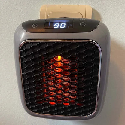 Space Heater Portable Adjustable Timer Tip-Over & Overheat Protection