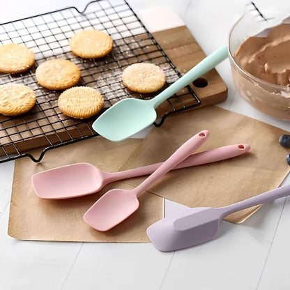 Spatula Set Silicone 6 Piece With Basting Brush