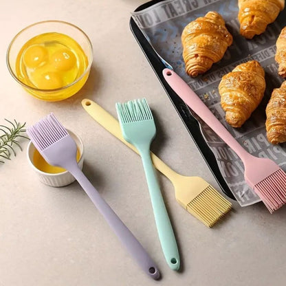 Spatula Set Silicone 6 Piece With Basting Brush