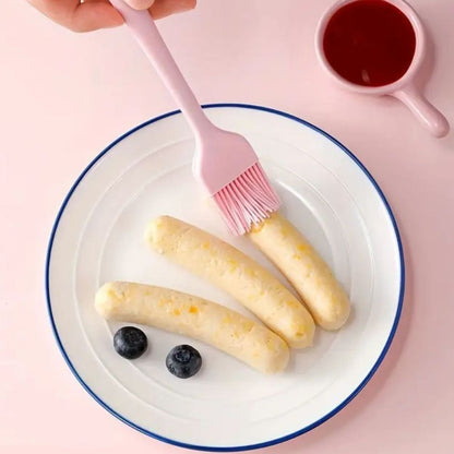 Spatula Set Silicone 6 Piece With Basting Brush