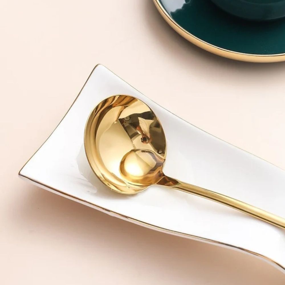 Spoon Rest Porcelain Heat-Resistant & Dishwasher Safe