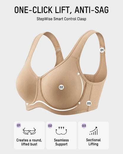 Sports Bra High-Impact Support Outside Underwire
