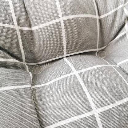 Square Chair Cushion Tufted Microfiber 16 x 16 Inches