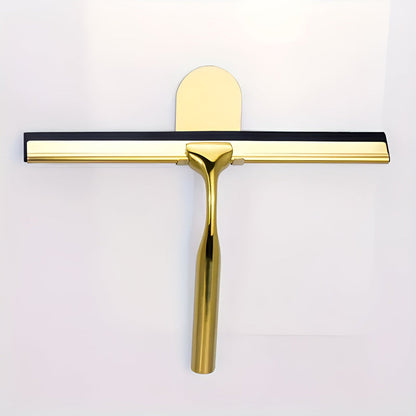 Squeegee Stainless Steel Gold Finish Non-Slip Handle