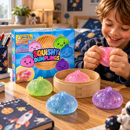 Squishy Toy Advent Calendar 24-Piece Slow-Return Foam Set