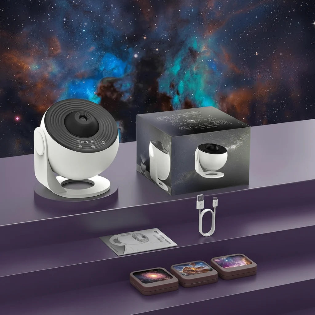 Star Projector HD 13 Interchangeable Discs Adjustable Focus