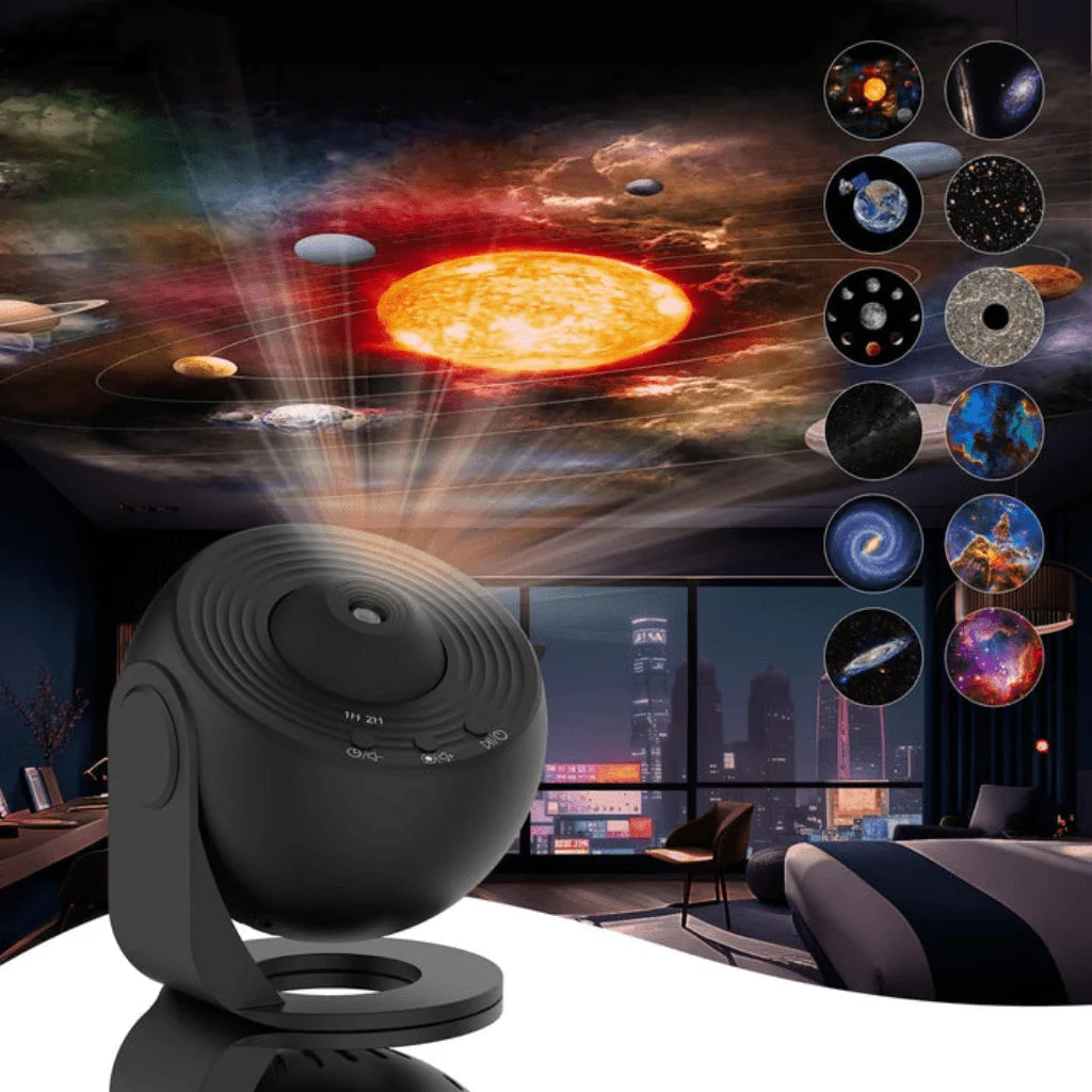 Star Projector HD 13 Interchangeable Discs Adjustable Focus