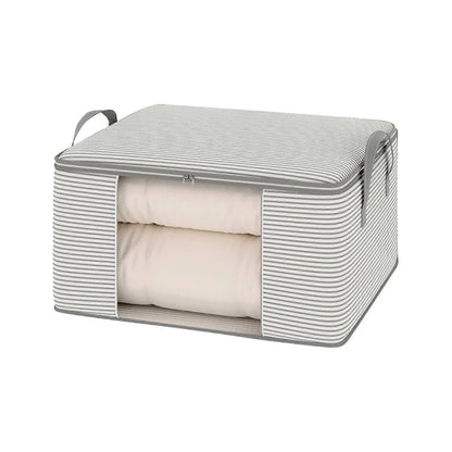 Storage Bag Foldable Breathable Cloth & Clear Panel