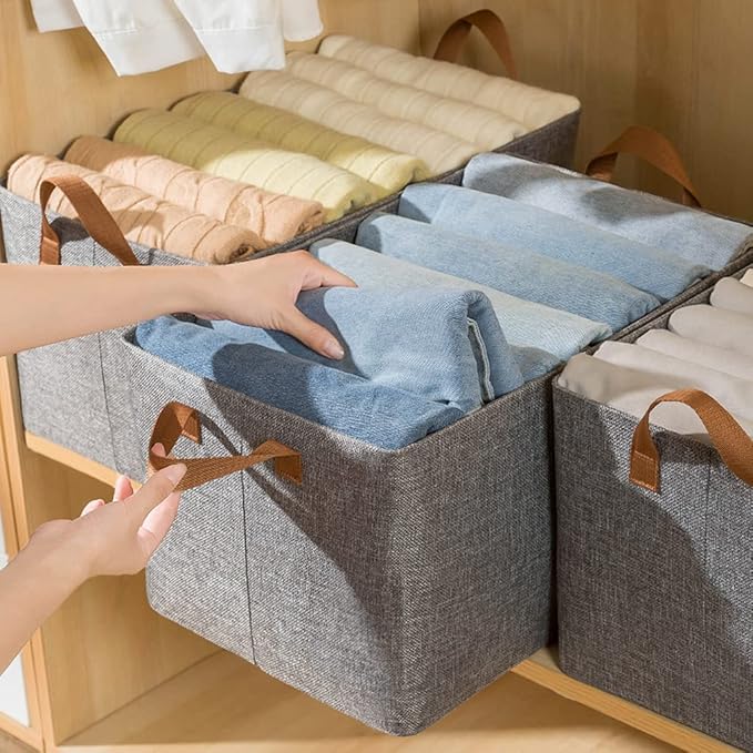 Storage Bin Collapsible Steel Frame & Moisture-Proof Fabric