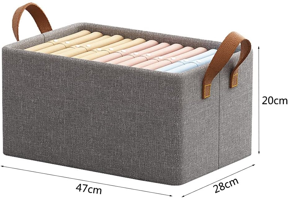 Storage Bin Collapsible Steel Frame & Moisture-Proof Fabric