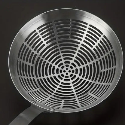 Strainer Ladle 304 Stainless Steel Fine Mesh Wooden Handle