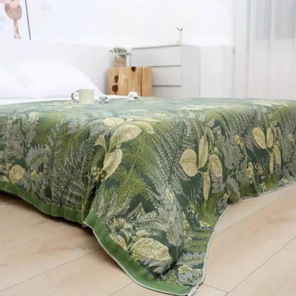 Summer Blanket Cooling Bamboo Fiber 59 x 79 In