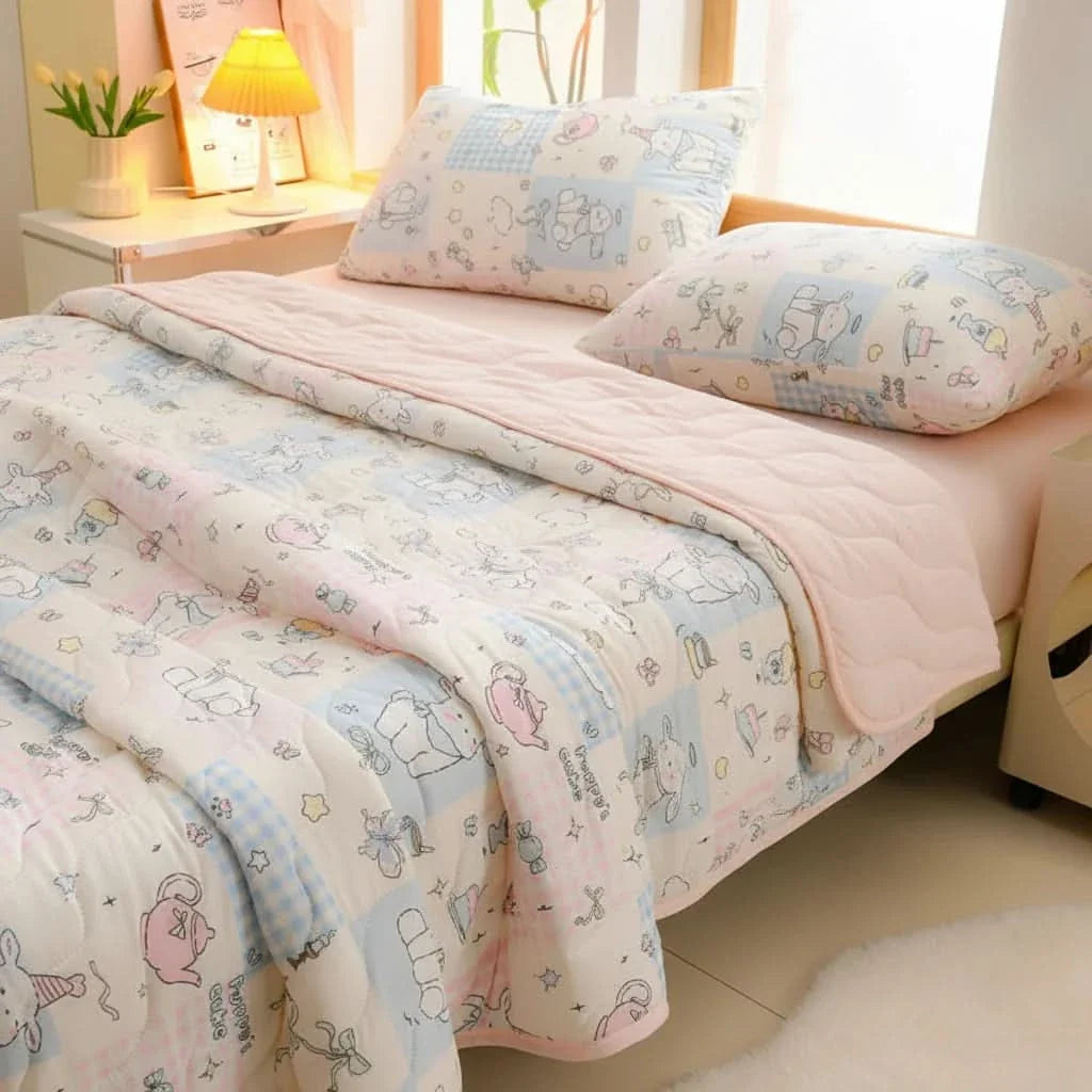 Summer Blanket Cooling Breathable Microfiber