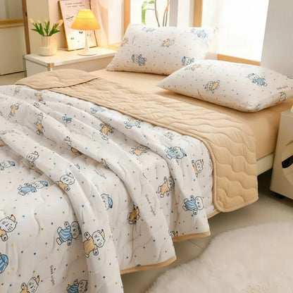 Summer Blanket Cooling Breathable Microfiber
