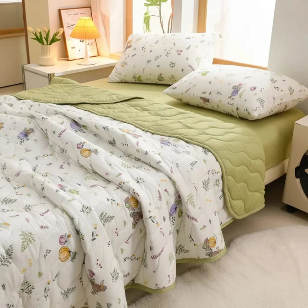 Summer Blanket Cooling Breathable Microfiber