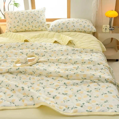 Summer Blanket Cooling Breathable Microfiber