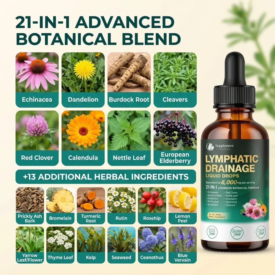Supplement Drops 21-Ingredient Liposomal Liquid