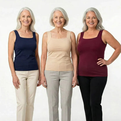 Support Top Built-In Support Soft Breathable Fit
