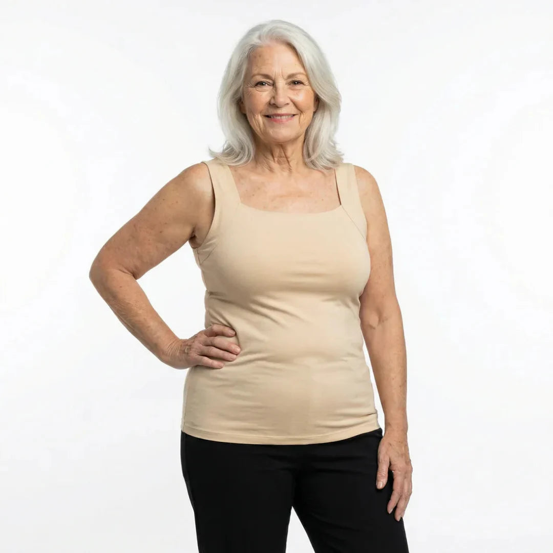 Support Top Built-In Support Soft Breathable Fit