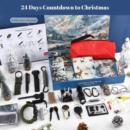 Survival Kit 24-Piece Compact Lightweight