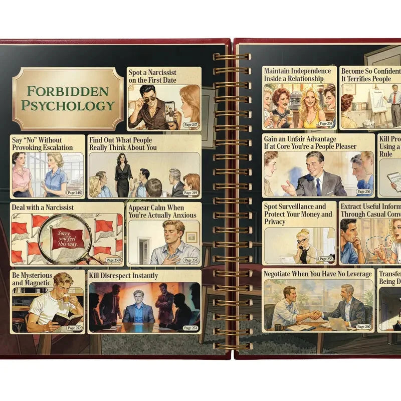 Survival Skills Book Spiral-Bound Hardcover 200 Practical Skills