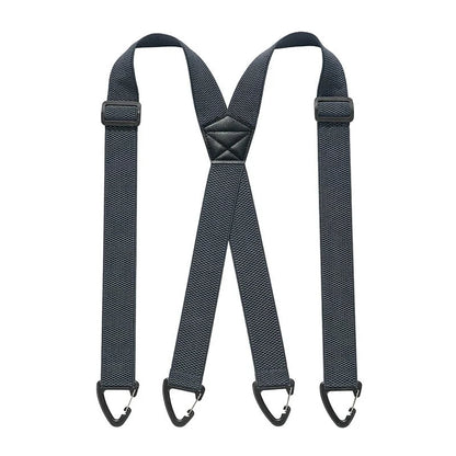 Suspenders Adjustable Elastic Belt-Loop Hooks Y-Back & X-Back