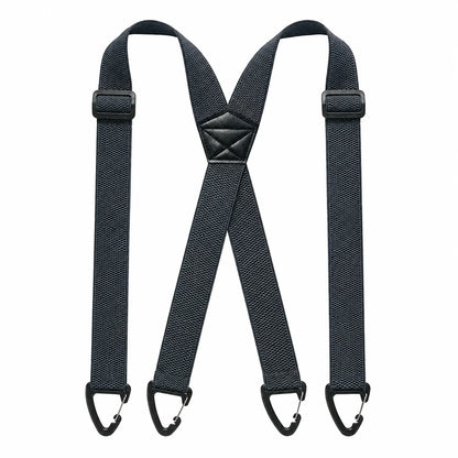 Suspenders Adjustable Elastic Belt-Loop Hooks Y-Back & X-Back