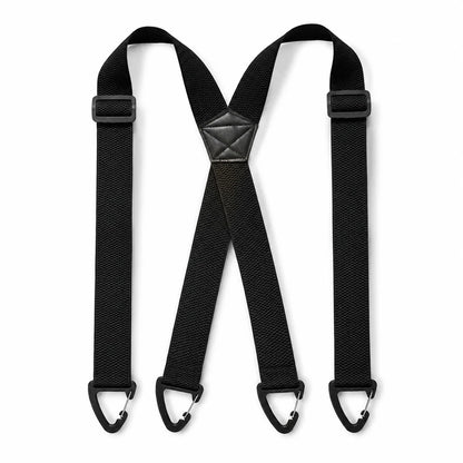 Suspenders Adjustable Elastic Belt-Loop Hooks Y-Back & X-Back