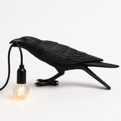 Table Lamp Adjustable Brightness Resin Plug-In