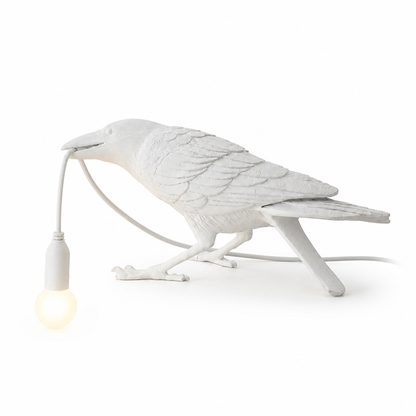 Table Lamp Adjustable Brightness Resin Plug-In