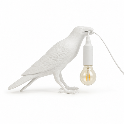 Table Lamp Adjustable Brightness Resin Plug-In