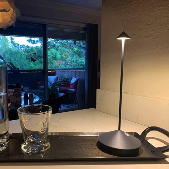 Table Lamp Cordless Rechargeable Dimmable IP65 Waterproof