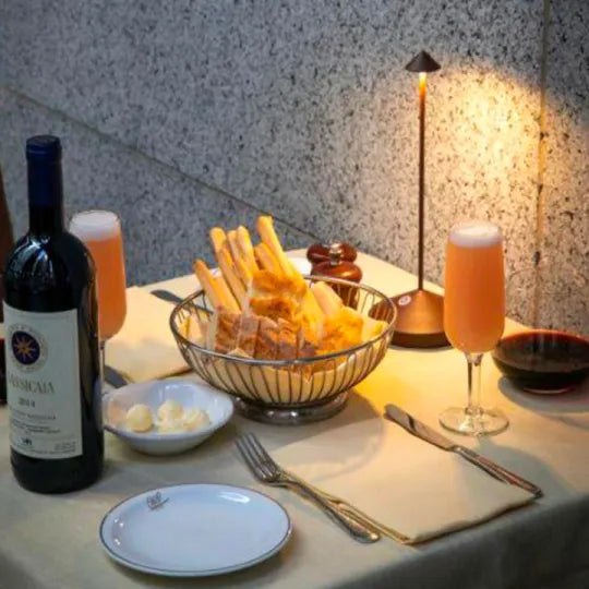 Table Lamp Cordless Rechargeable Dimmable IP65 Waterproof