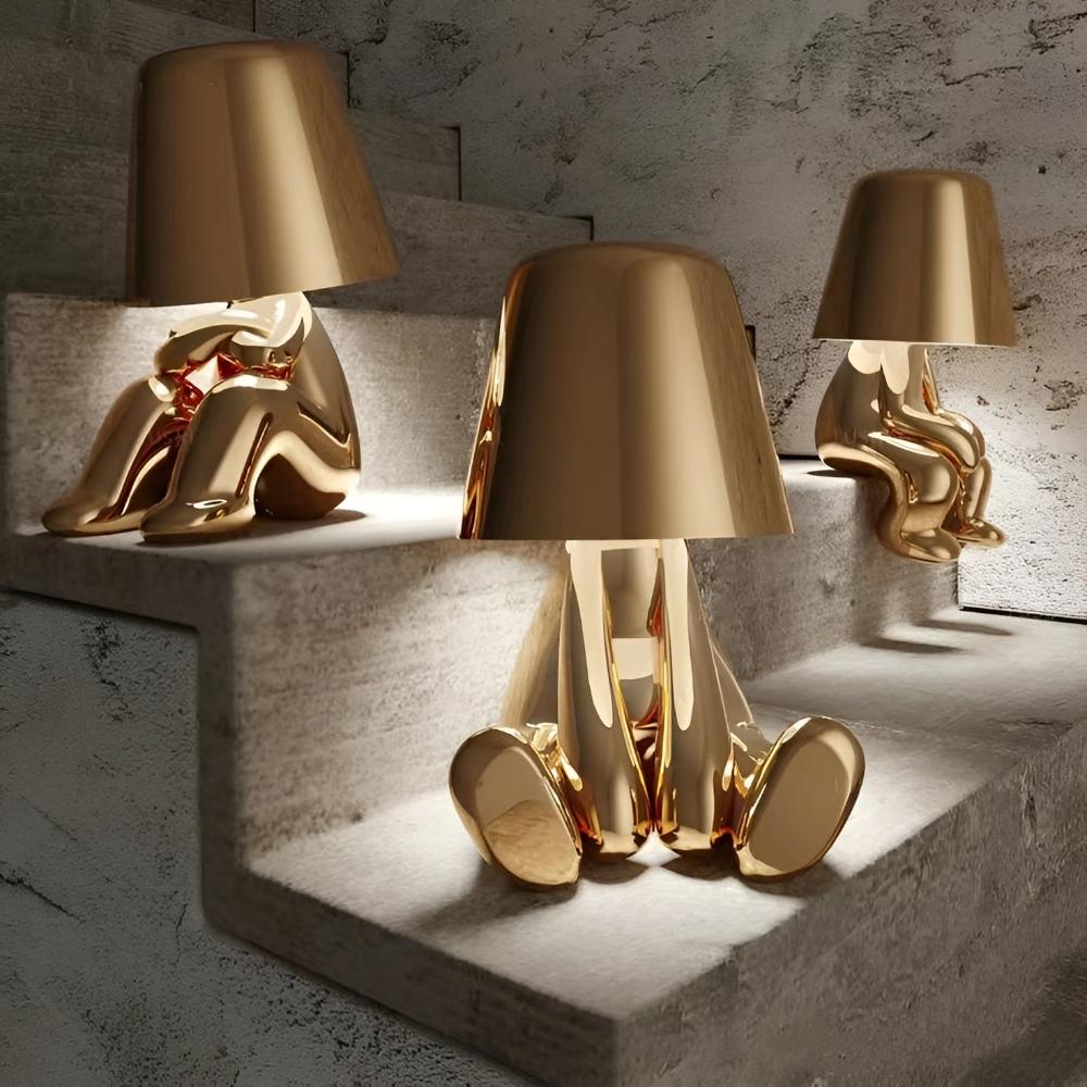 Table Lamp Cordless Touch-Dimmable USB Rechargeable