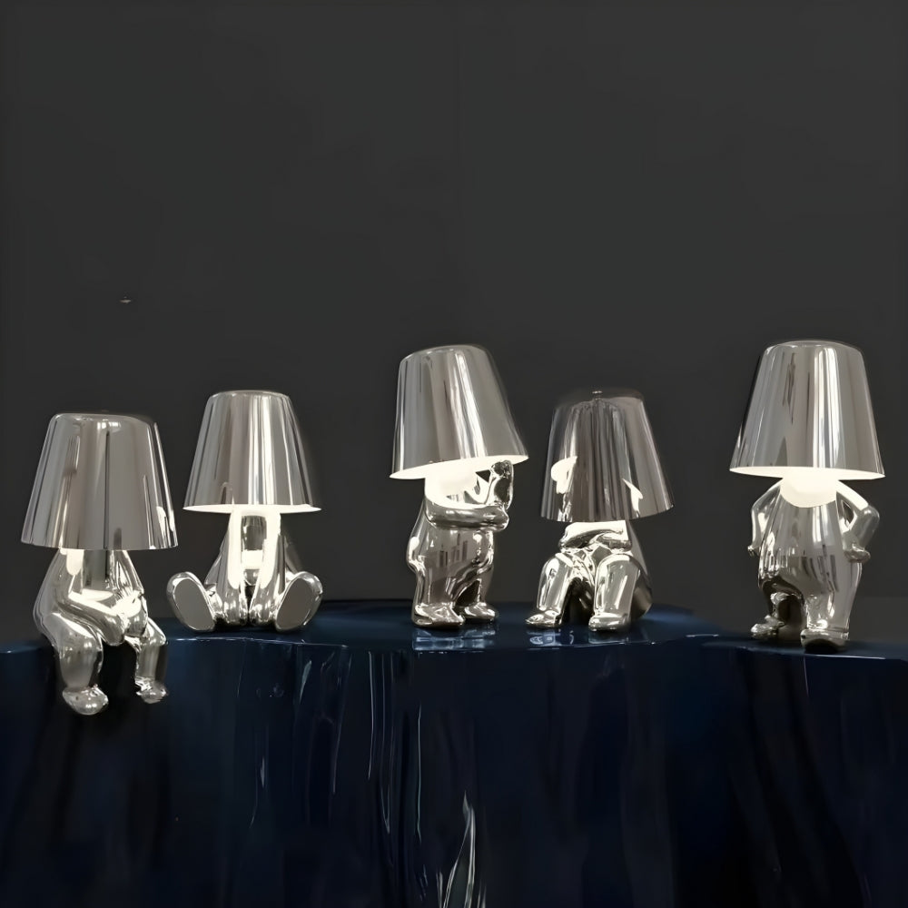 Table Lamp Cordless Touch-Dimmable USB Rechargeable