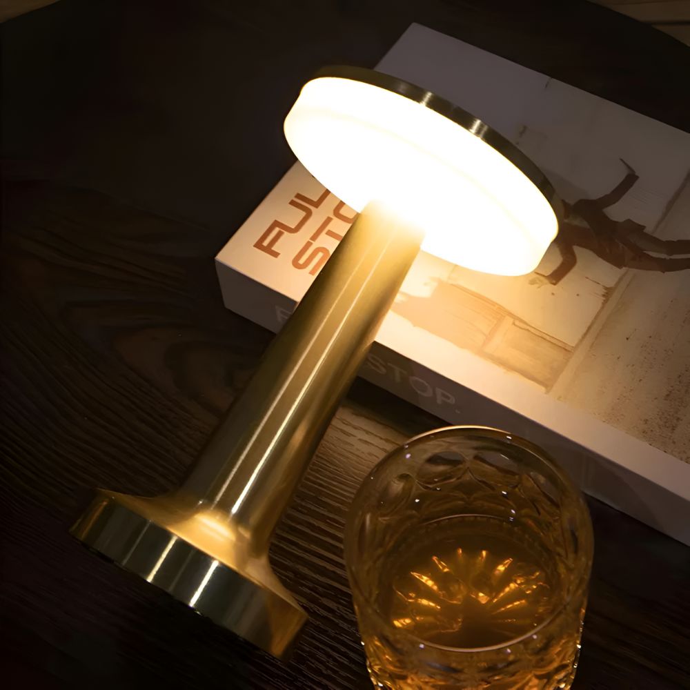 Table Lamp Cordless Touch-Dimmable USB Rechargeable